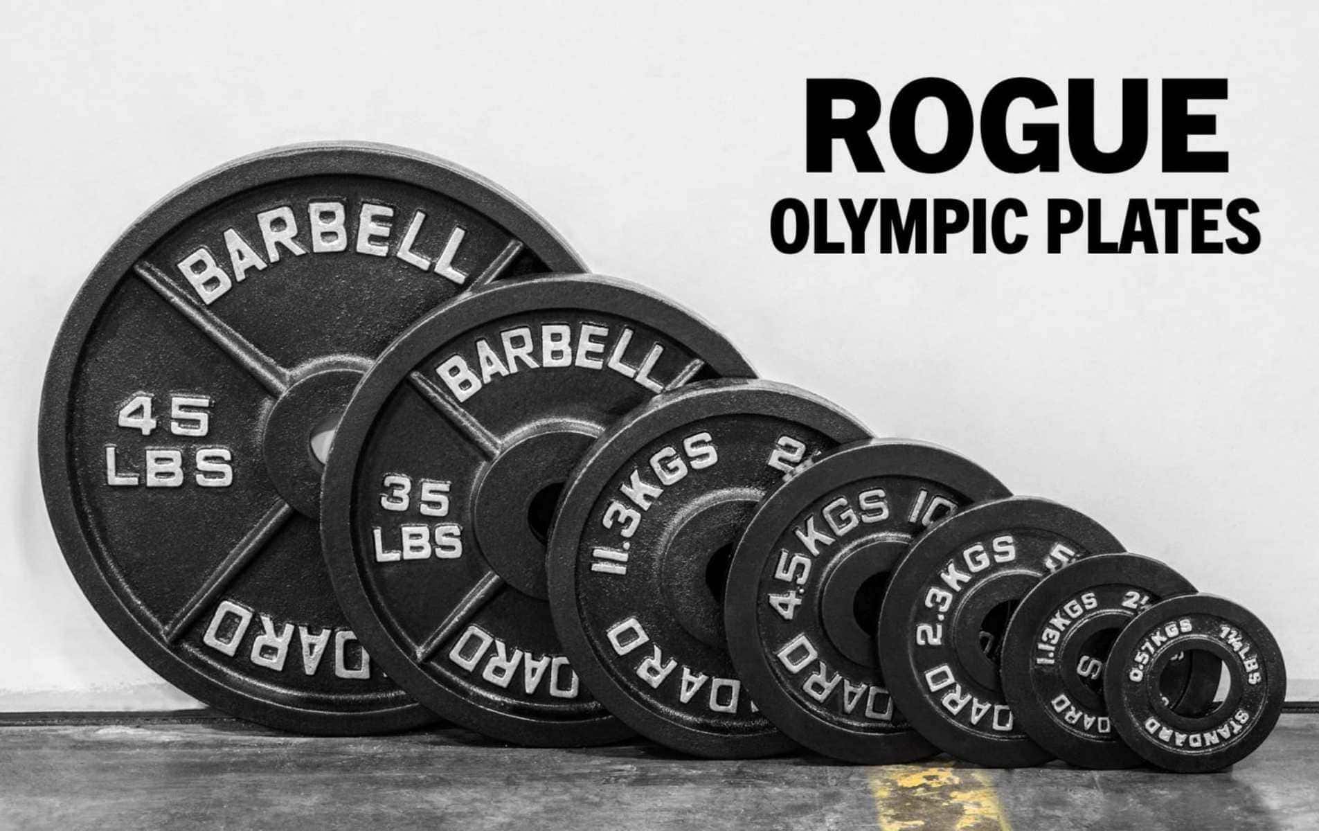 Rogue Olympic Plates