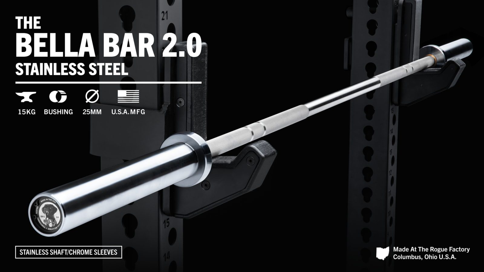 Rogue Bella Bar 2.0 - Stainless Steel
