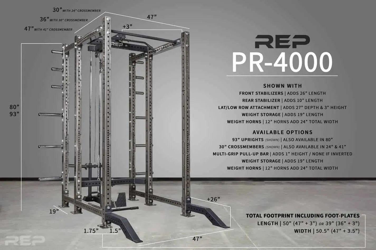 REP PR-4000 Power Rack