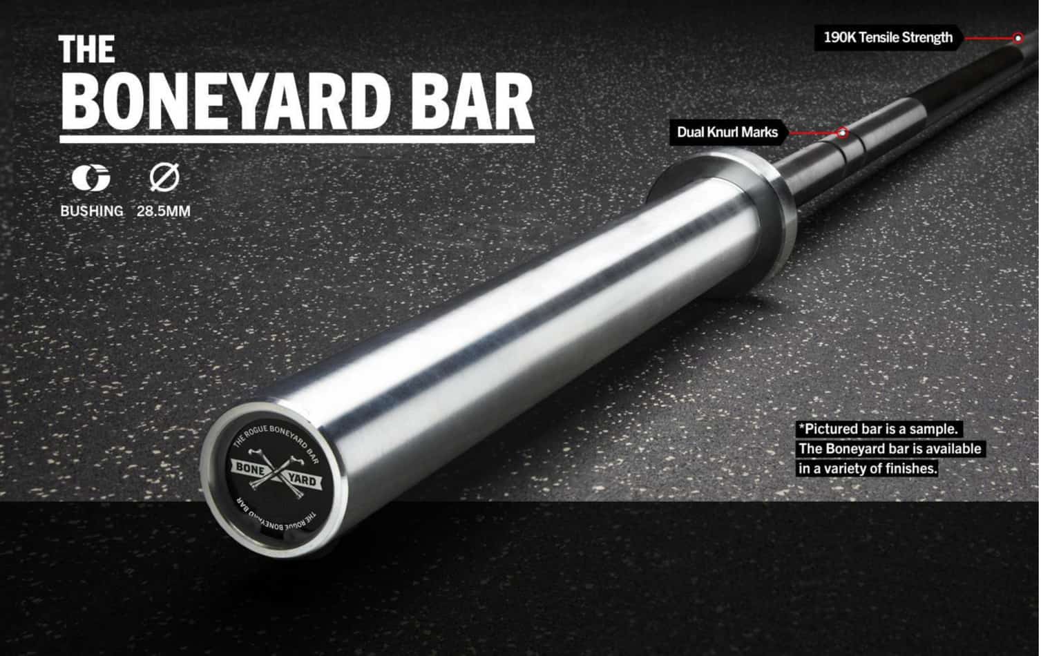 How Much Does An Olympic Barbell Weigh? 12 Rogue Boneyard Bars
