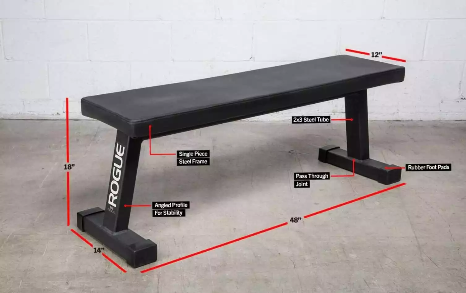 Rogue Flat Utility Bench 2.0