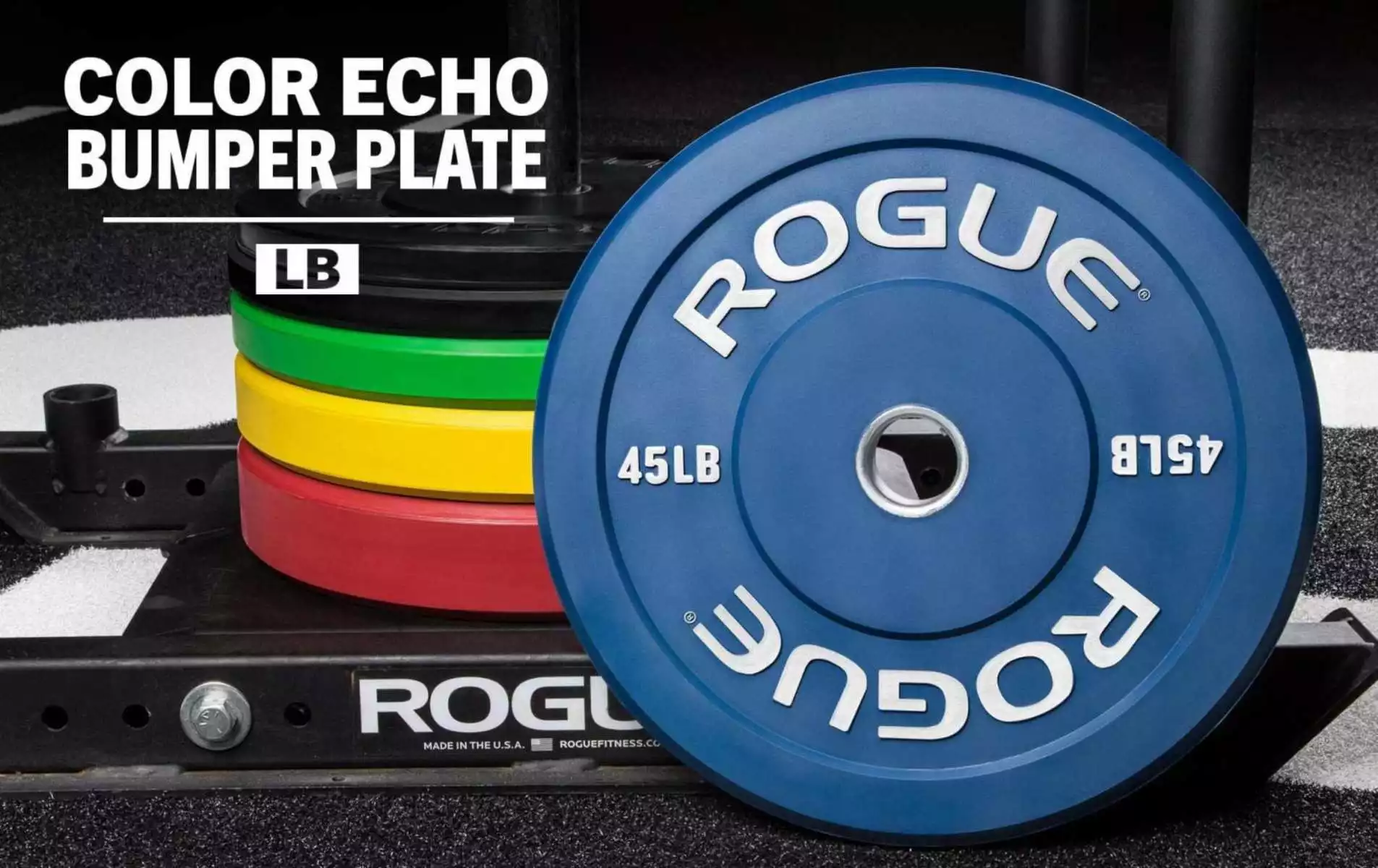 Rogue Color Echo Bumper Plates