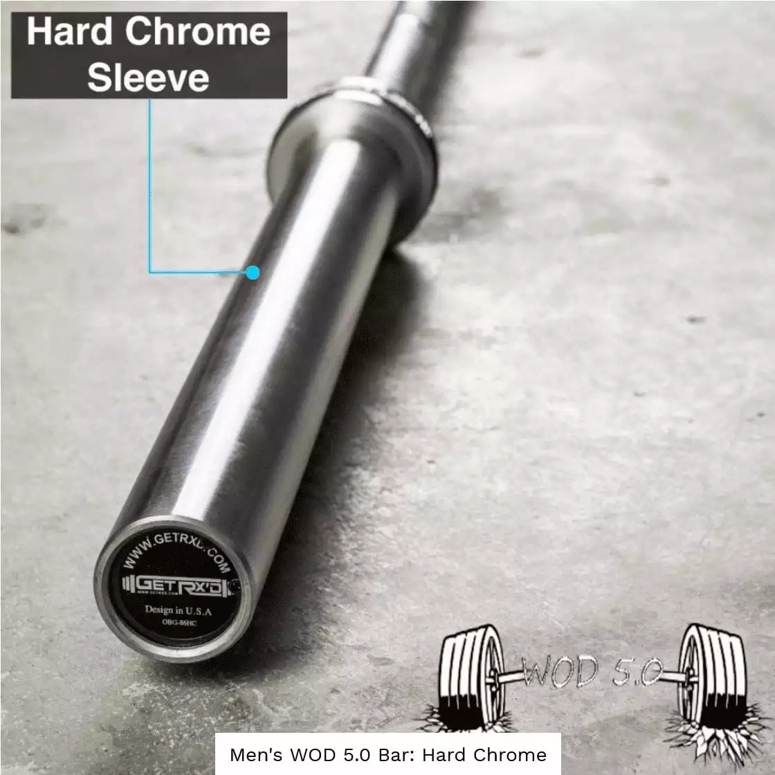 WOD Bar 5.0 - Hard Chrome
