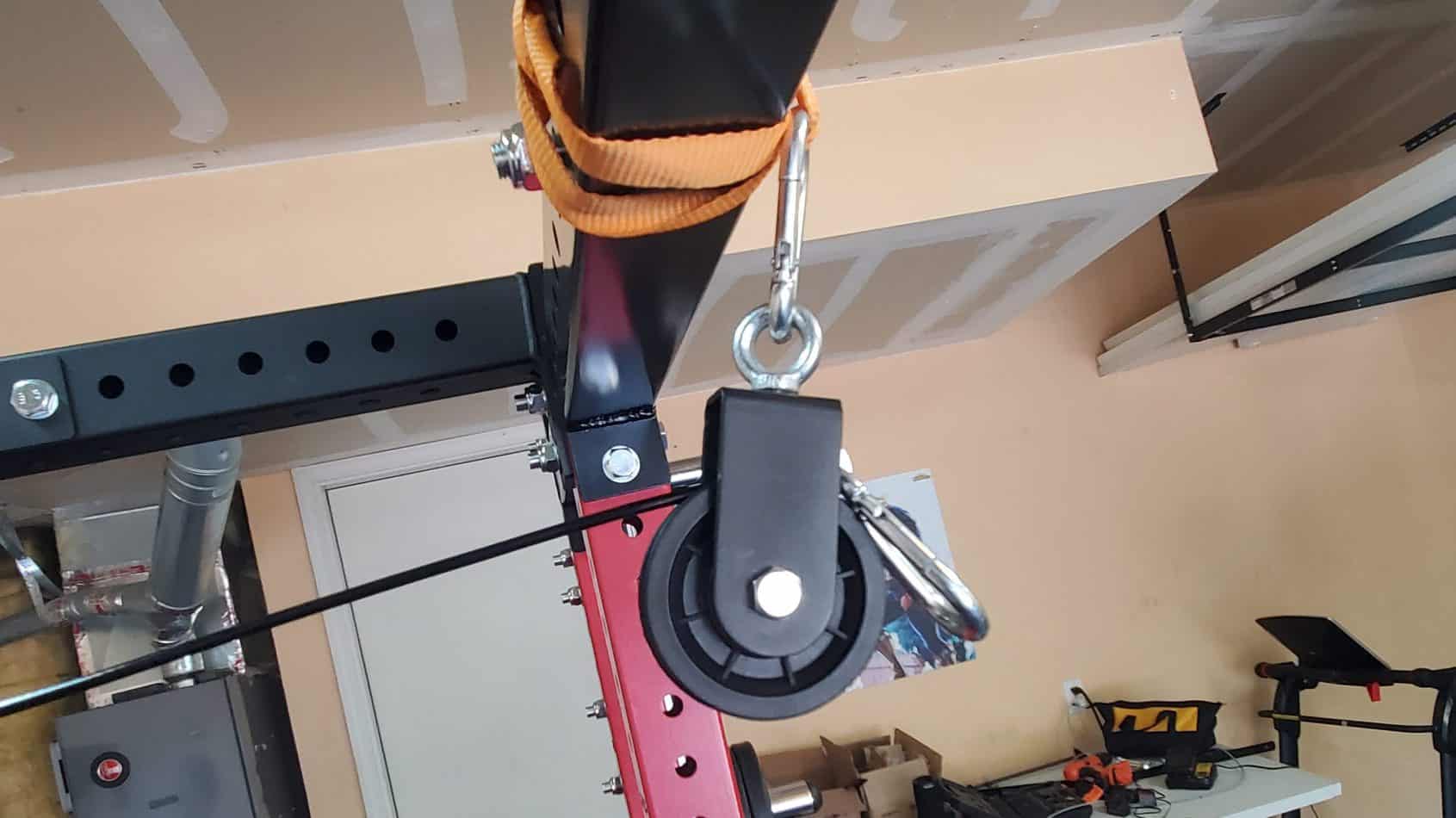 Diy pulley cable online home gym