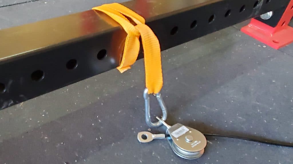 How To Build A DIY Pulley System For Your Home Gym Using A Power Rack