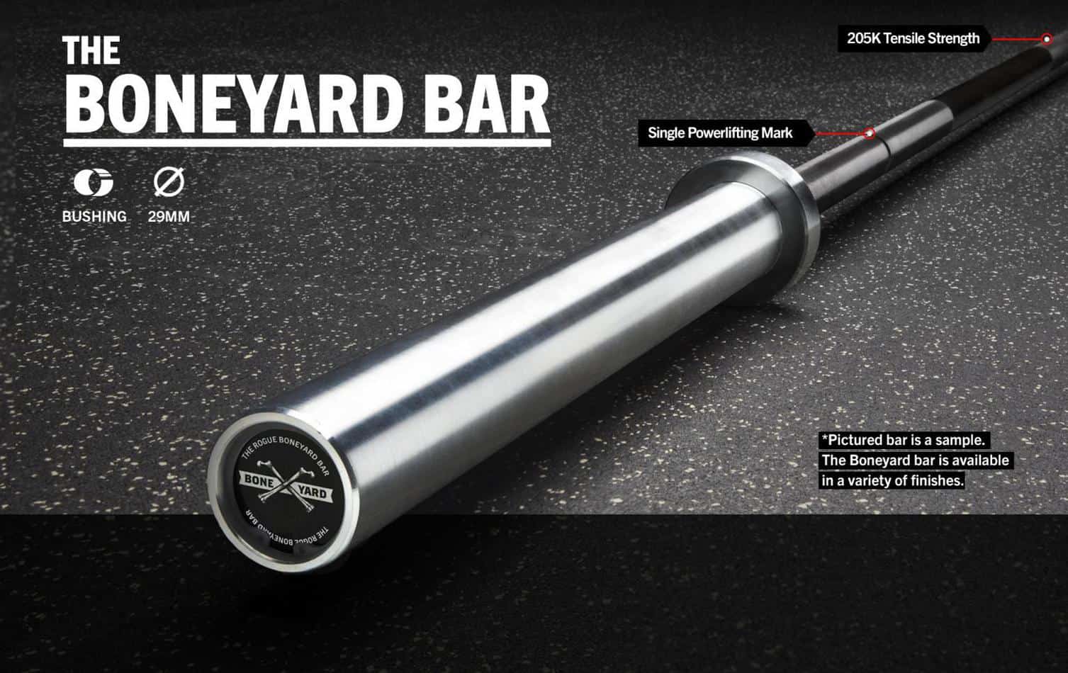 How Much Does An Olympic Bar Weigh VS 5 Other Common Barbells! 17 Rogue 29MM Boneyard Bars