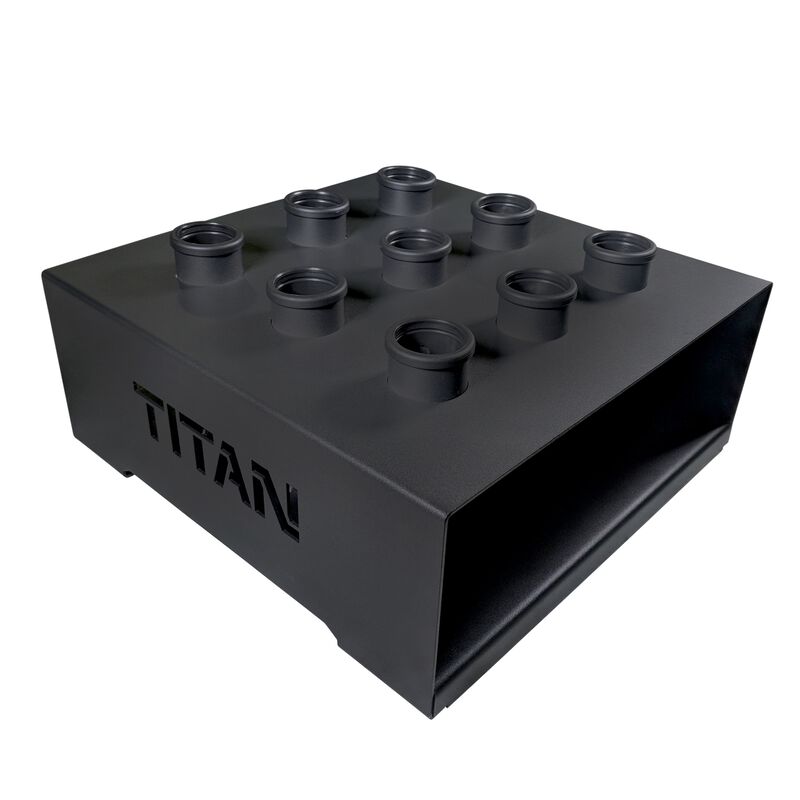 Titan 9-Bar Vertical Storage Rack