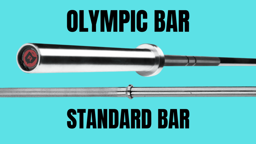 olympic bar vs standard bar