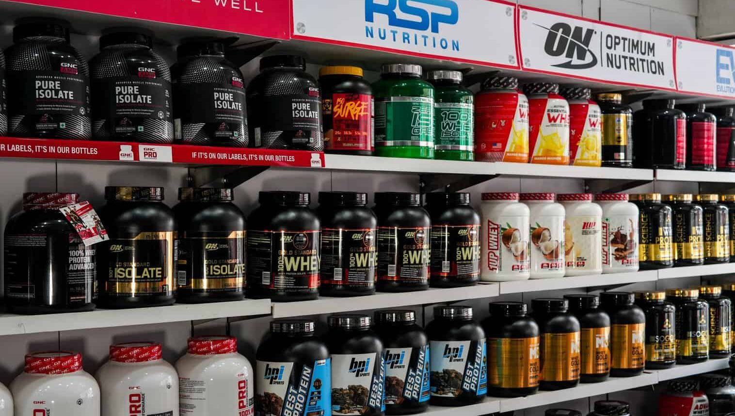 tons of supplements in store