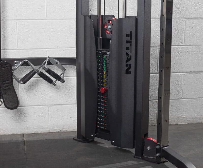titan fitness weight stack