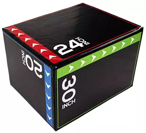 BalanceFrom 3 in 1 Foam Plyo Box
