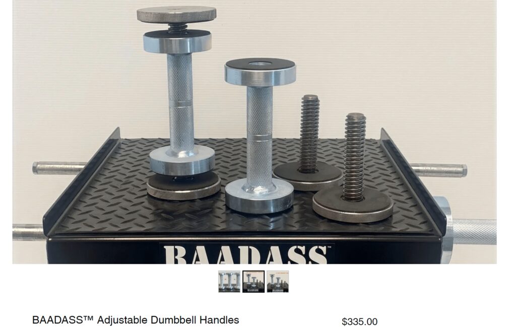 Baadass dumbbell discount