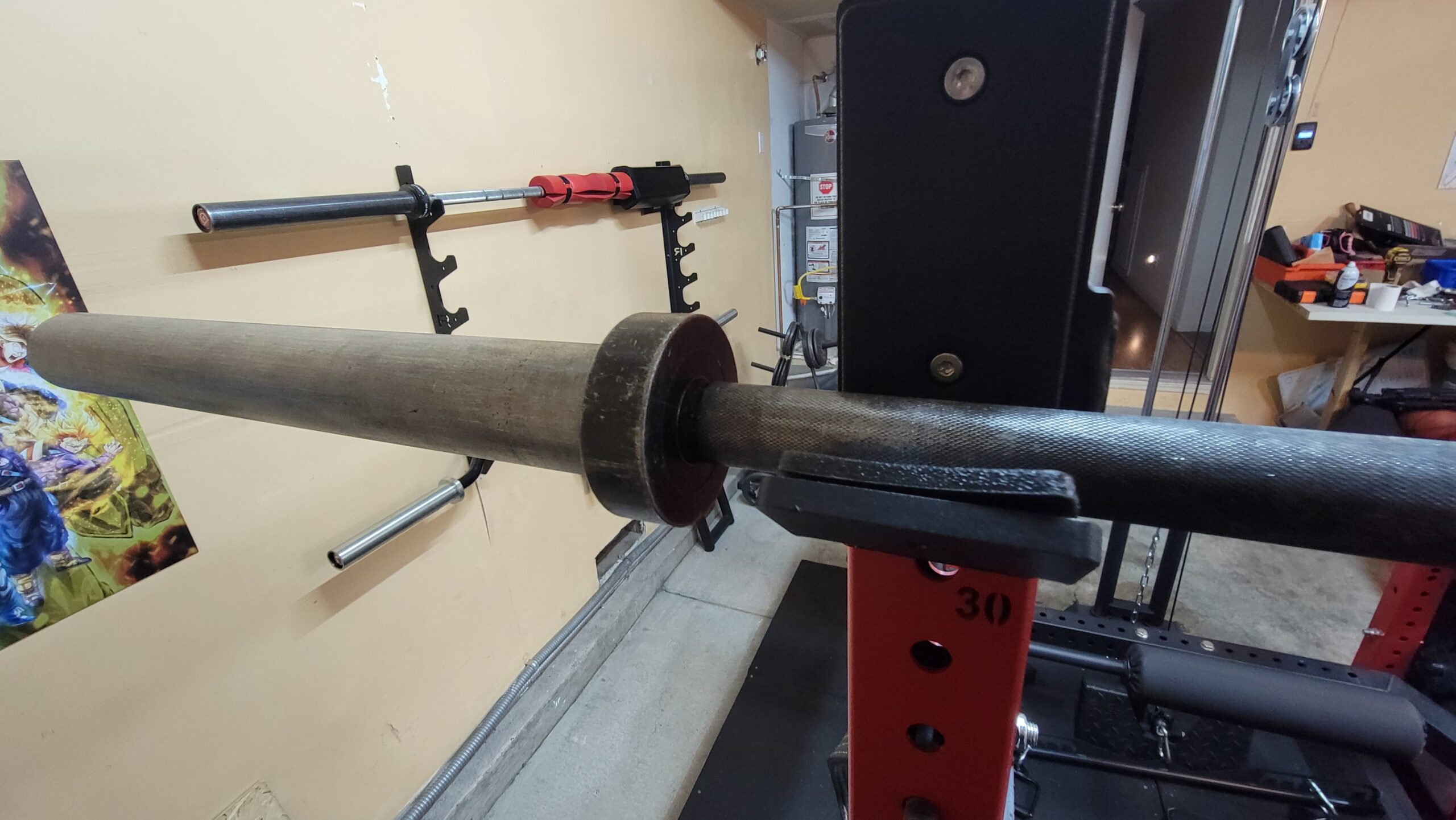 barbell with some rusting