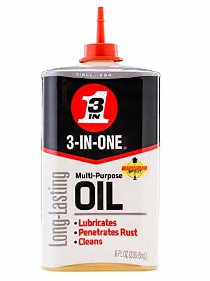 3-in-1 oil for cleaning barbell
