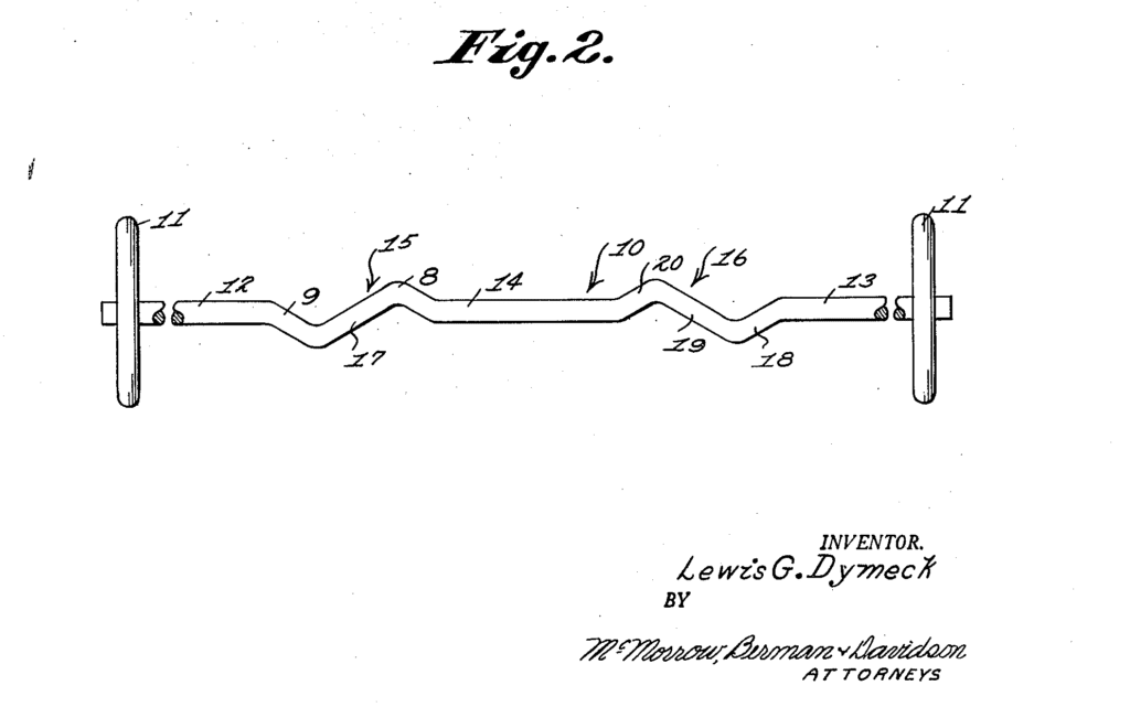 second part of the dymeck bar patent