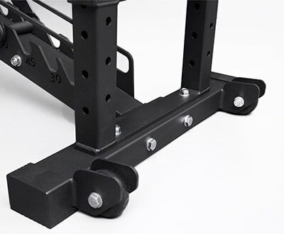 get rx'd adjustable bench wheels and ladder frame