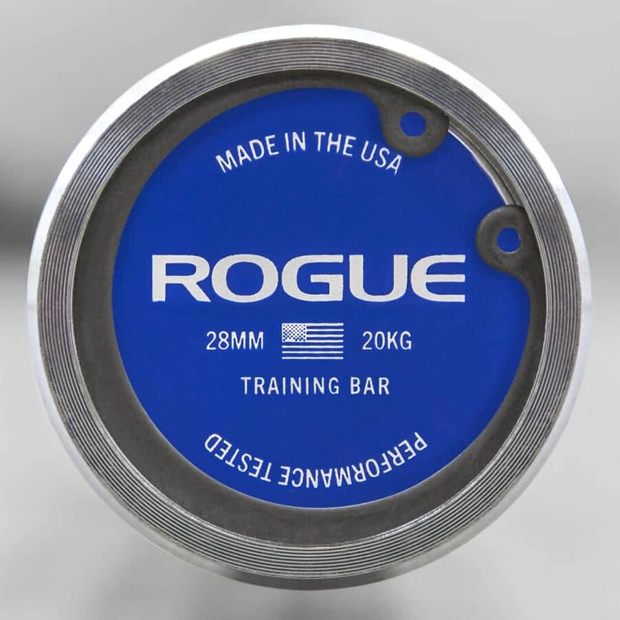 rogue training bar endcap