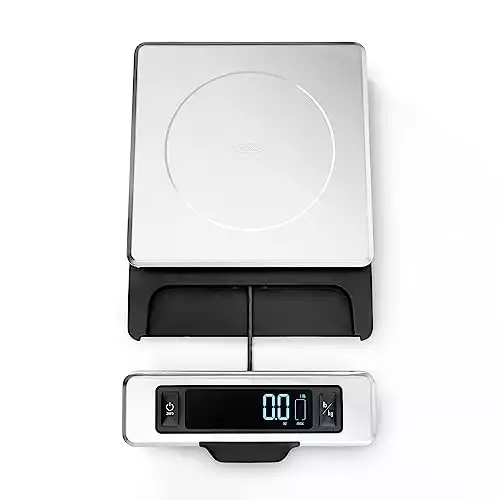 Good Grips 11 Pound Stainless Steel Food Scale