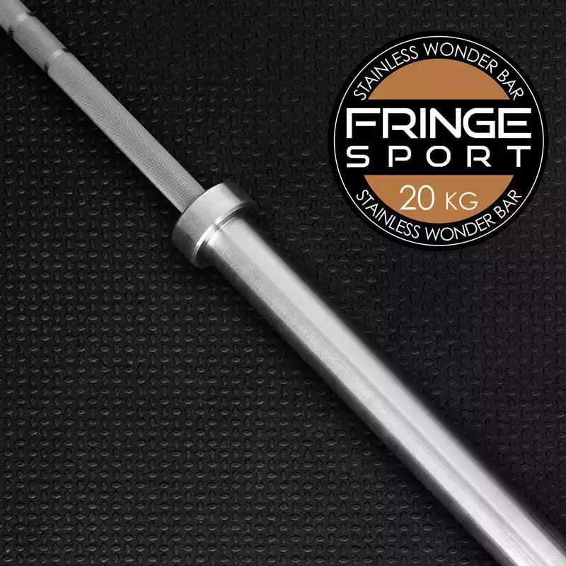 Fringe Sport 20kg Wonder Bar Stainless Steel