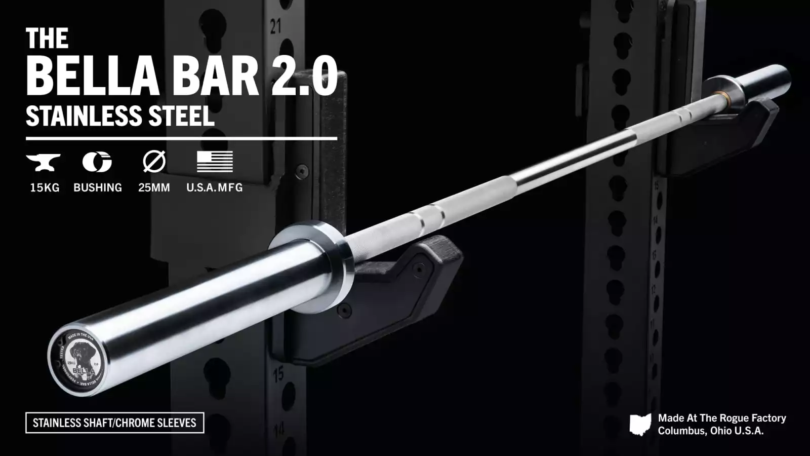 Rogue Bella Bar 2.0 - Stainless Steel