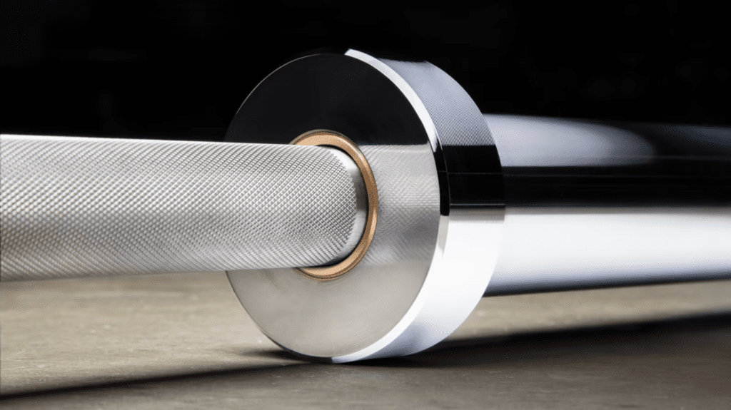 stainless steel knurling, shaft, and sleeves