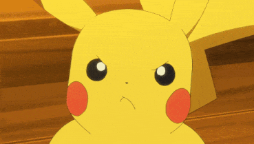 pikachu getting steadily angrier until his cheeks start building up static