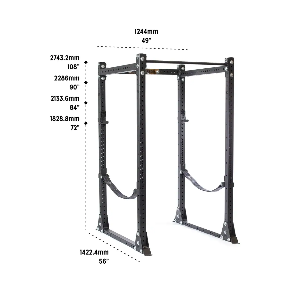 Hydra Flat Foot Power Rack